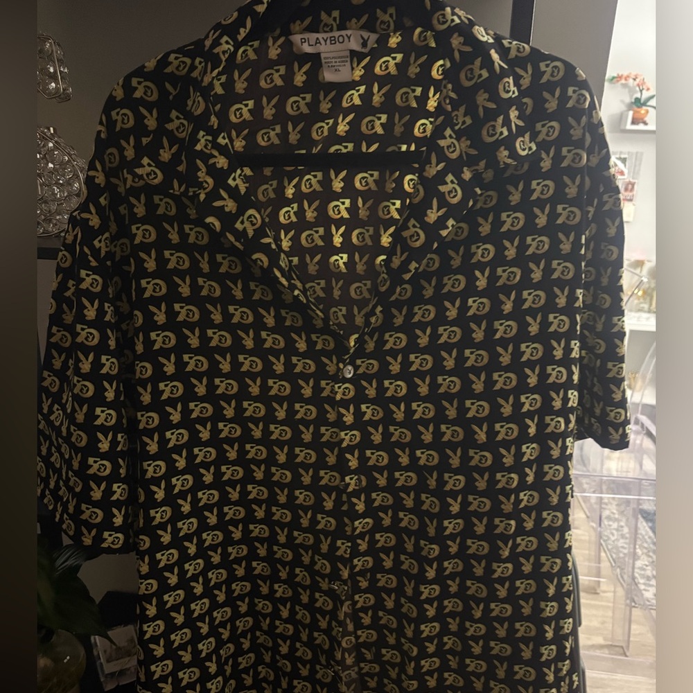 Vintage 50Year PLAYBOY button down Shirt